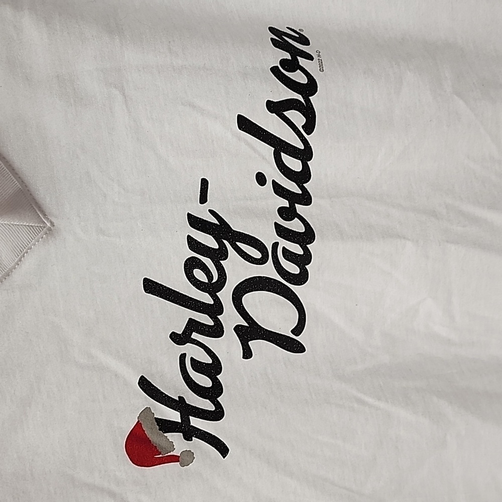 Harley Davidson Christmas T-shirt PLUS SIZE